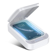 Load image into Gallery viewer, Black Fin® UVC Phone Sanitizer & Charger