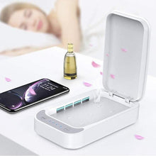 Load image into Gallery viewer, Black Fin® UVC Phone Sanitizer & Charger