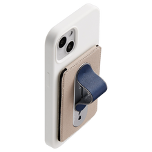 Load image into Gallery viewer, PhoneFin® Wallet: Beige/Navy