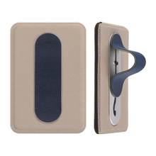 Load image into Gallery viewer, PhoneFin® Wallet: Beige/Navy