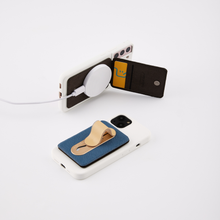 Load image into Gallery viewer, PhoneFin® Wallet: Blue/Gold