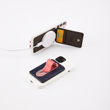 Load image into Gallery viewer, PhoneFin® Wallet - Navy/Rose