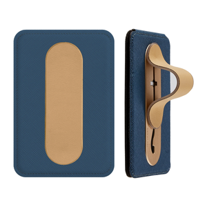 PhoneFin® Wallet: Blue/Gold