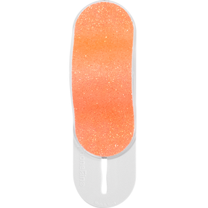 The PhoneFin: Glitter Neon Orange